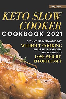 Keto Slow Cooker Cookbook 2021 book cover