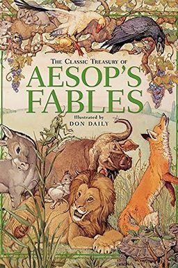 The Classic Treasury of Aesop's Fables book cover