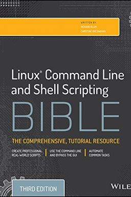 Linux Command Line and Shell Scripting Bible book cover