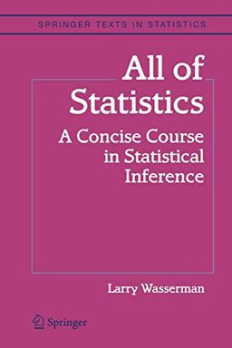 All of Statistics book cover