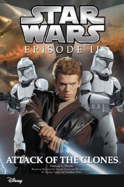 Star Wars Episode II book cover