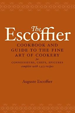 The Escoffier Cookbook book cover