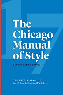 The Chicago Manual of Style book cover