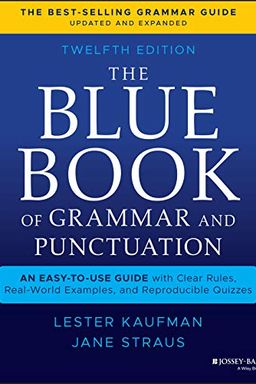 The Blue Book of Grammar and Punctuation book cover