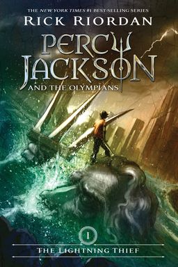 Percy Jackson and the Olympians book cover