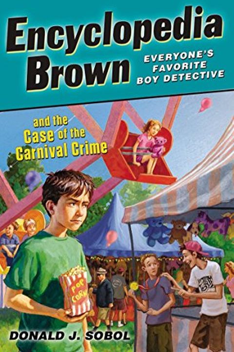 Encyclopedia Brown and the Case of the Carnival Crime book cover