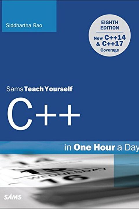 C++ in One Hour a Day, Sams Teach Yourself book cover