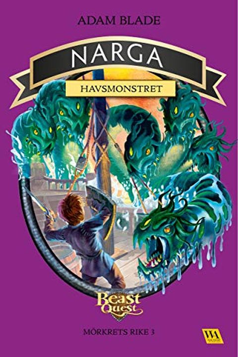 Narga - havsmonstret (Beast Quest, Mörkrets rike Book 3) book cover
