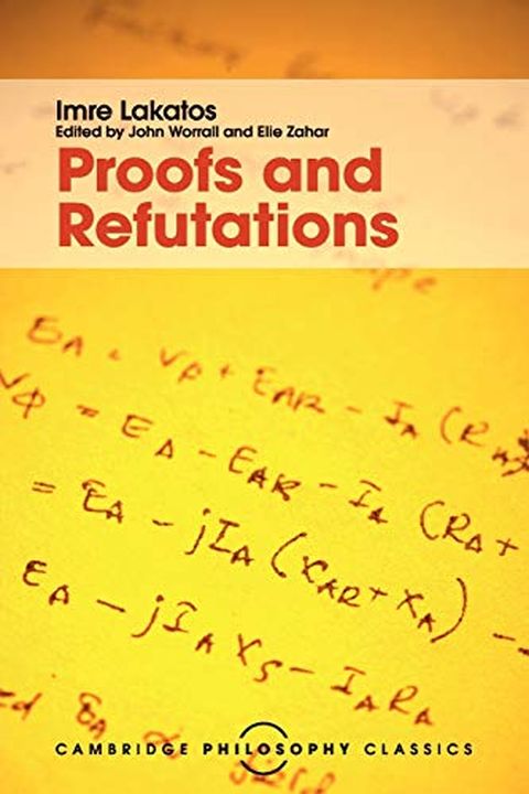 Proofs and Refutations book cover