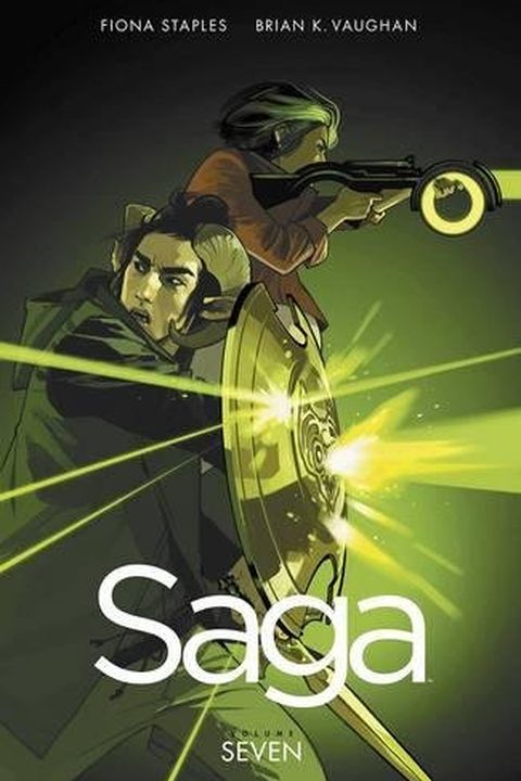 Saga Volume 7 book cover