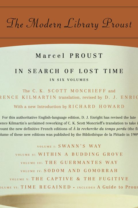In Search of Lost Time book cover