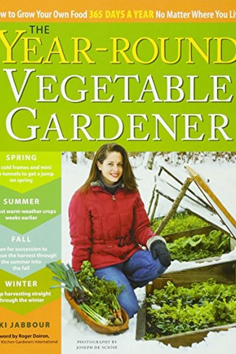 The Year-Round Vegetable Gardener book cover