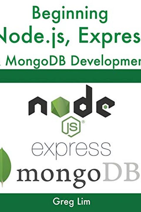 Beginning Node.js, Express & MongoDB Development book cover