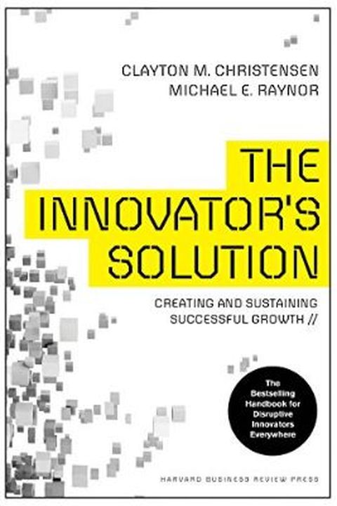 The Innovator's Solution book cover