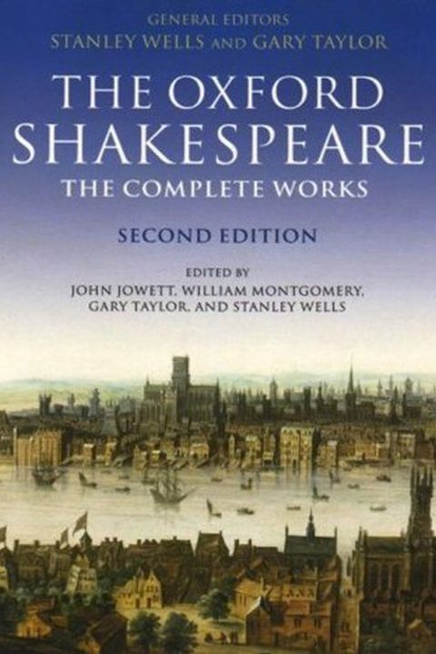 The Oxford Shakespeare book cover
