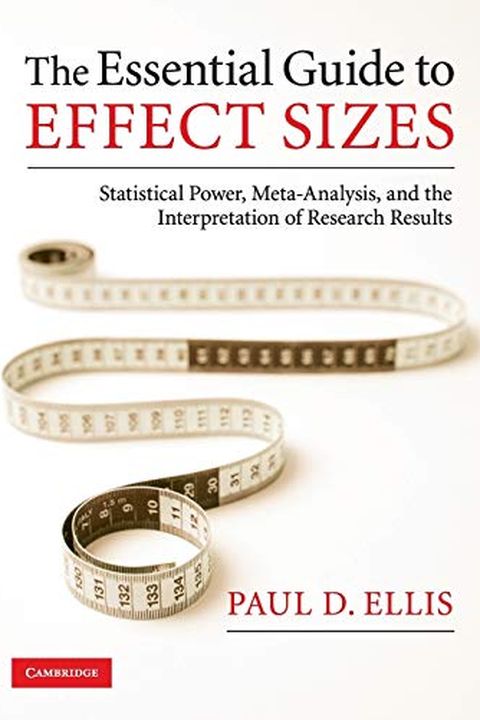 The Essential Guide to Effect Sizes book cover