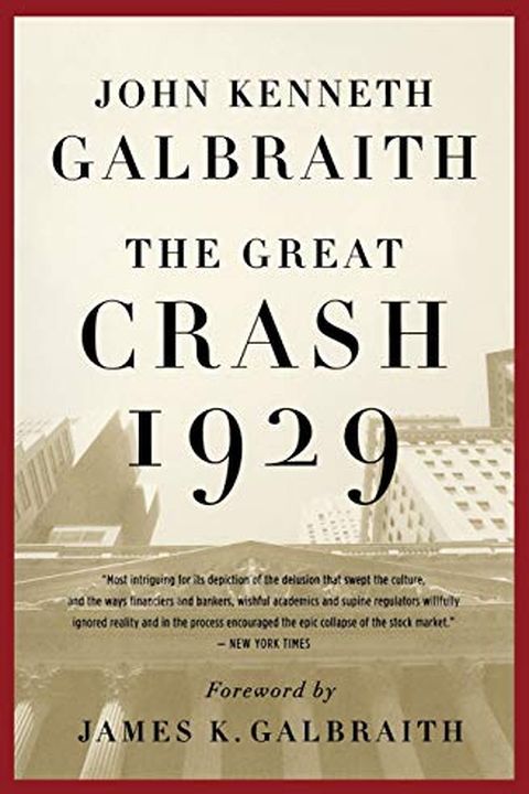 The Great Crash 1929 book cover