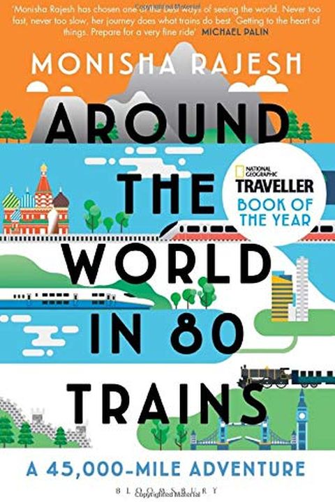Around the World in 80 Trains book cover