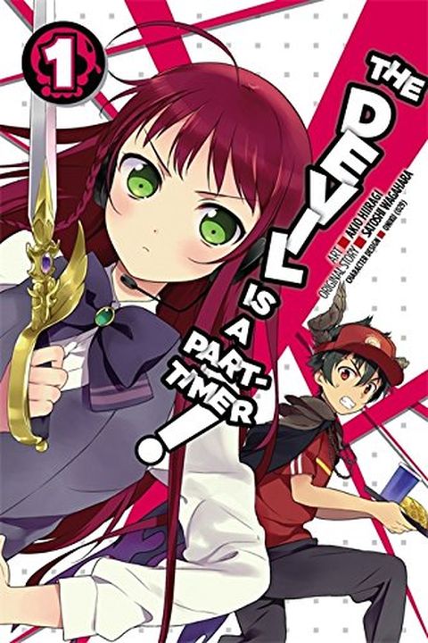 The Devil is a Part-Timer Manga, Vol. 1 book cover