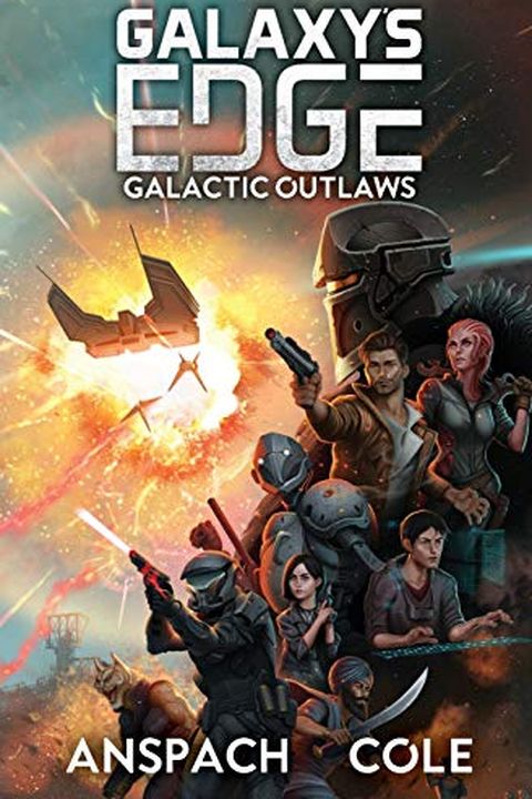 Galactic Outlaws book cover