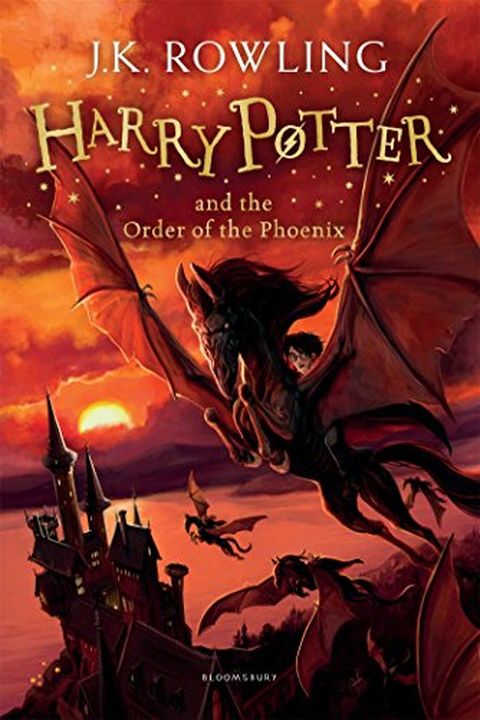 Harry Potter and the Order of the Phoenix book cover