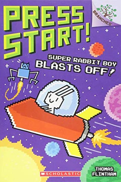 Super Rabbit Boy Blasts Off! book cover