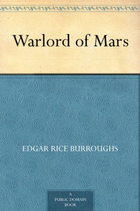 The Warlord of Mars book cover