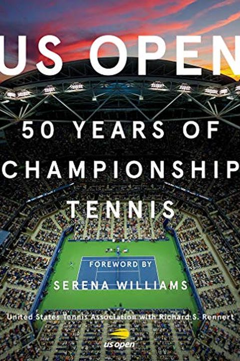 50th Anniversary US Open Tennis Book book cover