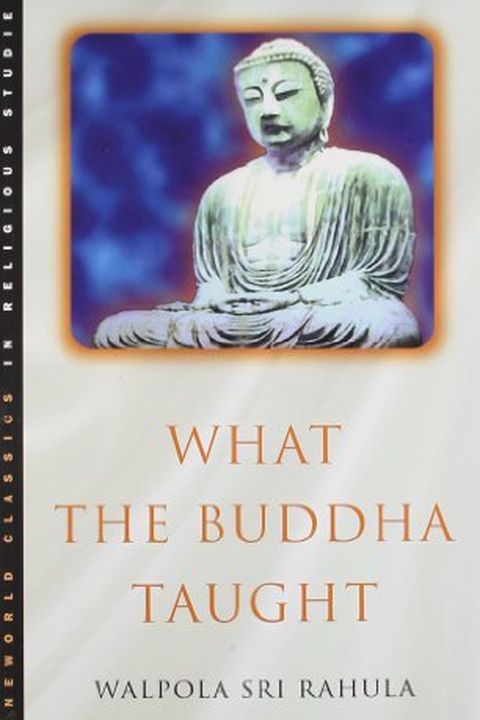 What the Buddha Taught book cover