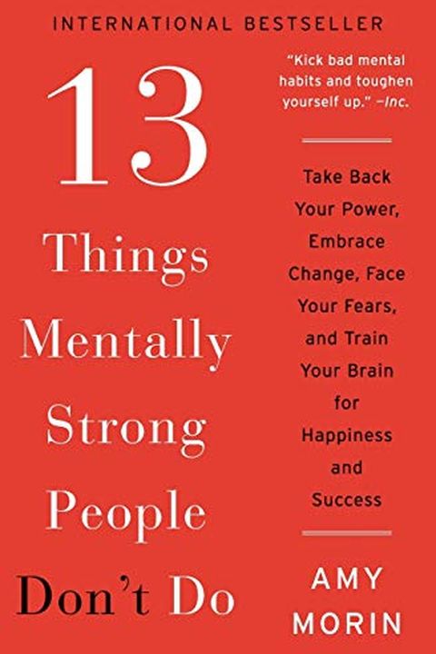 13 Things Mentally Strong People Don't Do book cover
