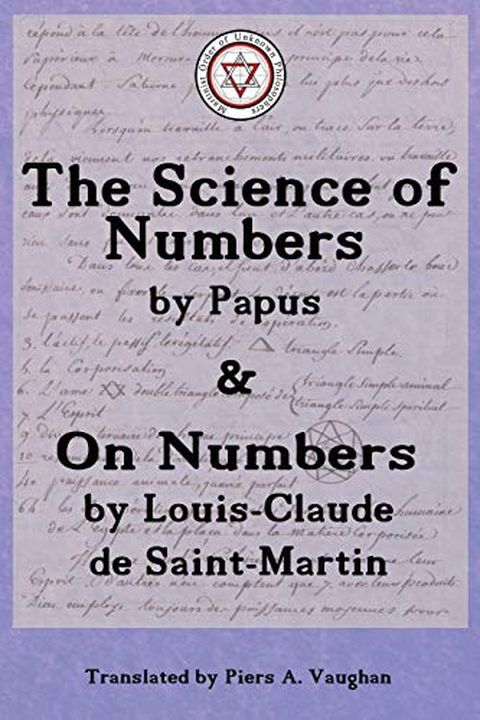 The Numerical Theosophy of Saint-Martin & Papus book cover