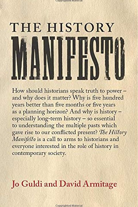 The History Manifesto book cover