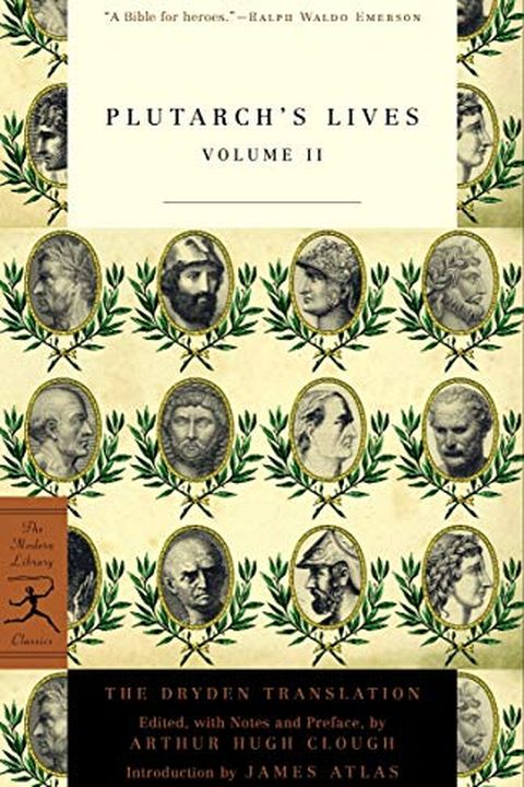 Plutarch's Lives, Volume 2 book cover