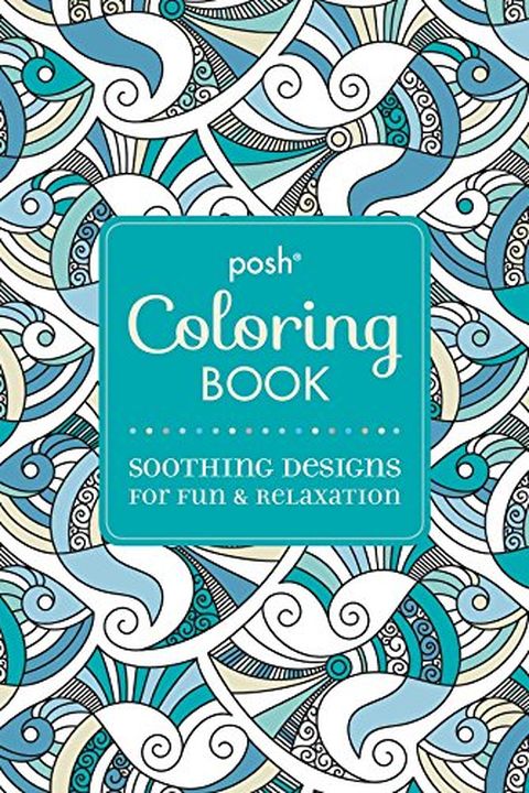 Posh Adult Coloring Book book cover