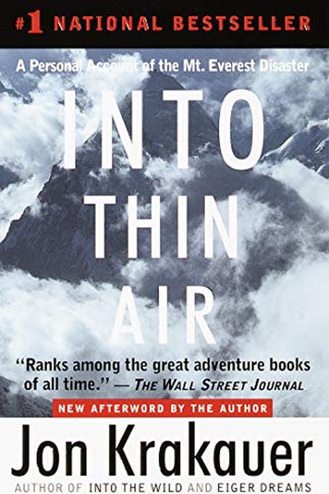 Into Thin Air book cover