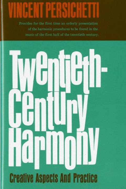 Twentieth-Century Harmony book cover