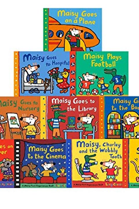 Maisy Mouse Collection 10 Books Set Series 2 Lucy Cousins Early Learner Children book cover