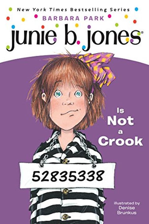 Junie B. Jones Is Not a Crook book cover