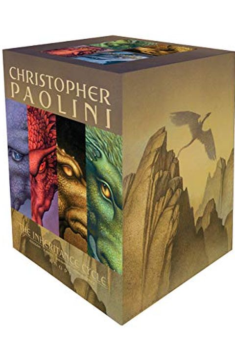 The Inheritance Cycle Series 4 Book Set Collection Eragon, Eldest, Brisngr book cover