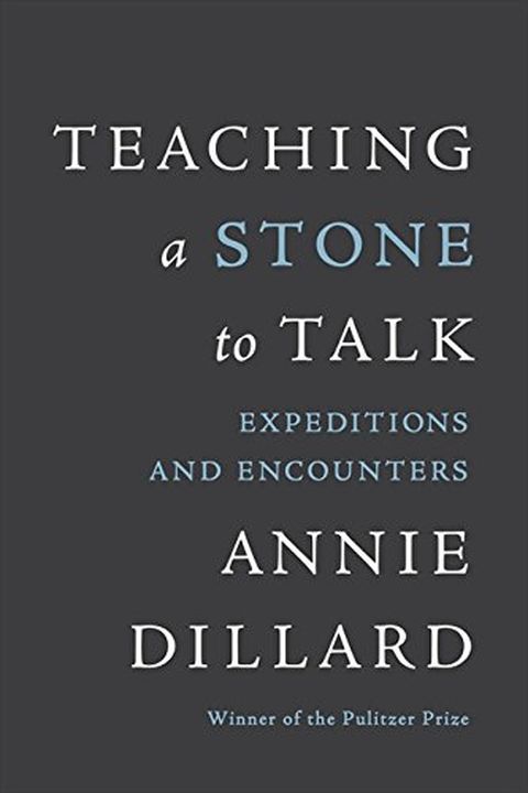 Teaching a Stone to Talk book cover