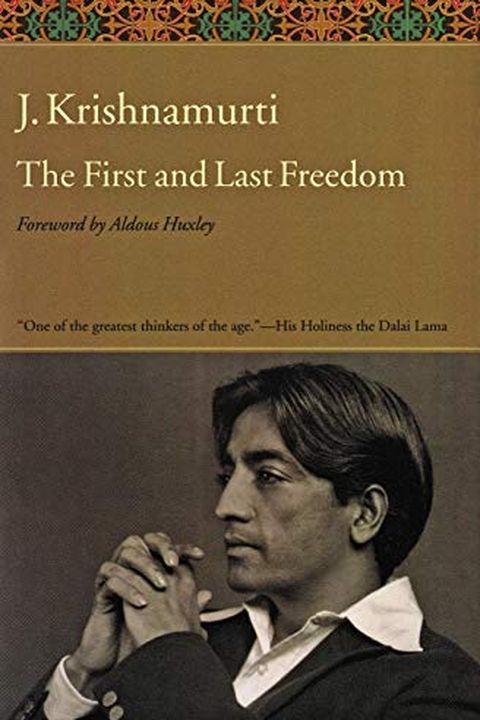 The First and Last Freedom book cover