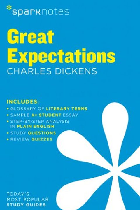 Great Expectations SparkNotes Literature Guide book cover