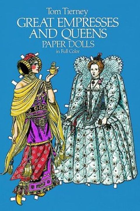 Great Empresses and Queens Paper Dolls in Full Color book cover