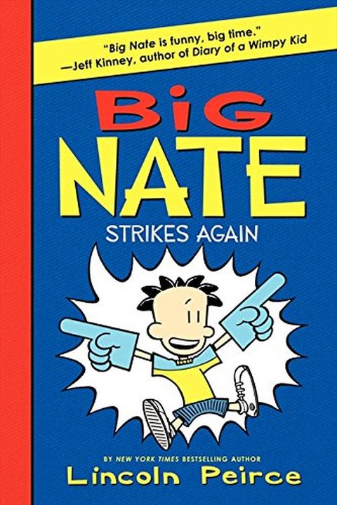 Big Nate Strikes Again book cover