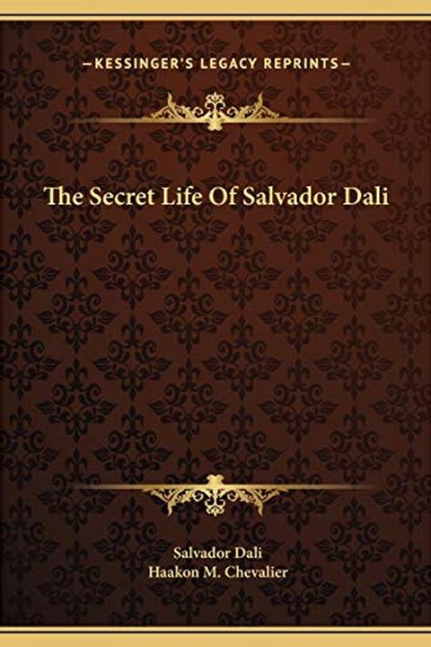 The Secret Life Of Salvador Dali book cover