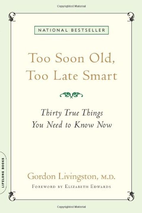 Too Soon Old, Too Late Smart book cover
