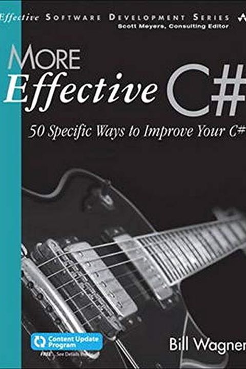 More Effective C# book cover