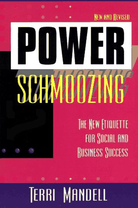 Power Schmoozing book cover