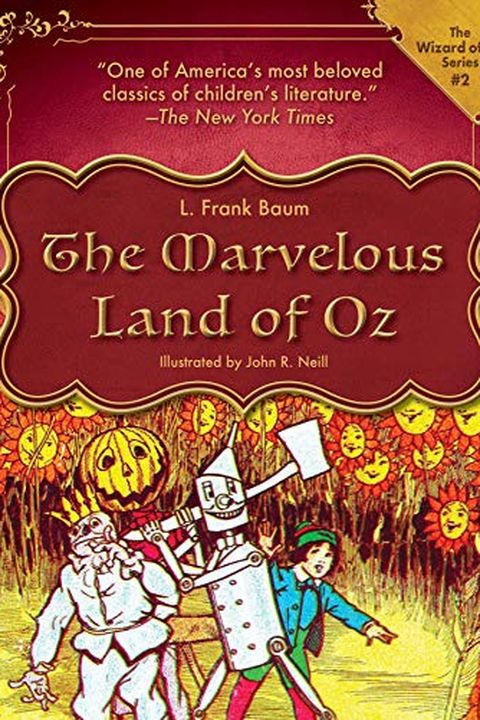 The Marvelous Land of Oz book cover
