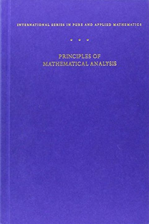 Principles of Mathematical Analysis book cover